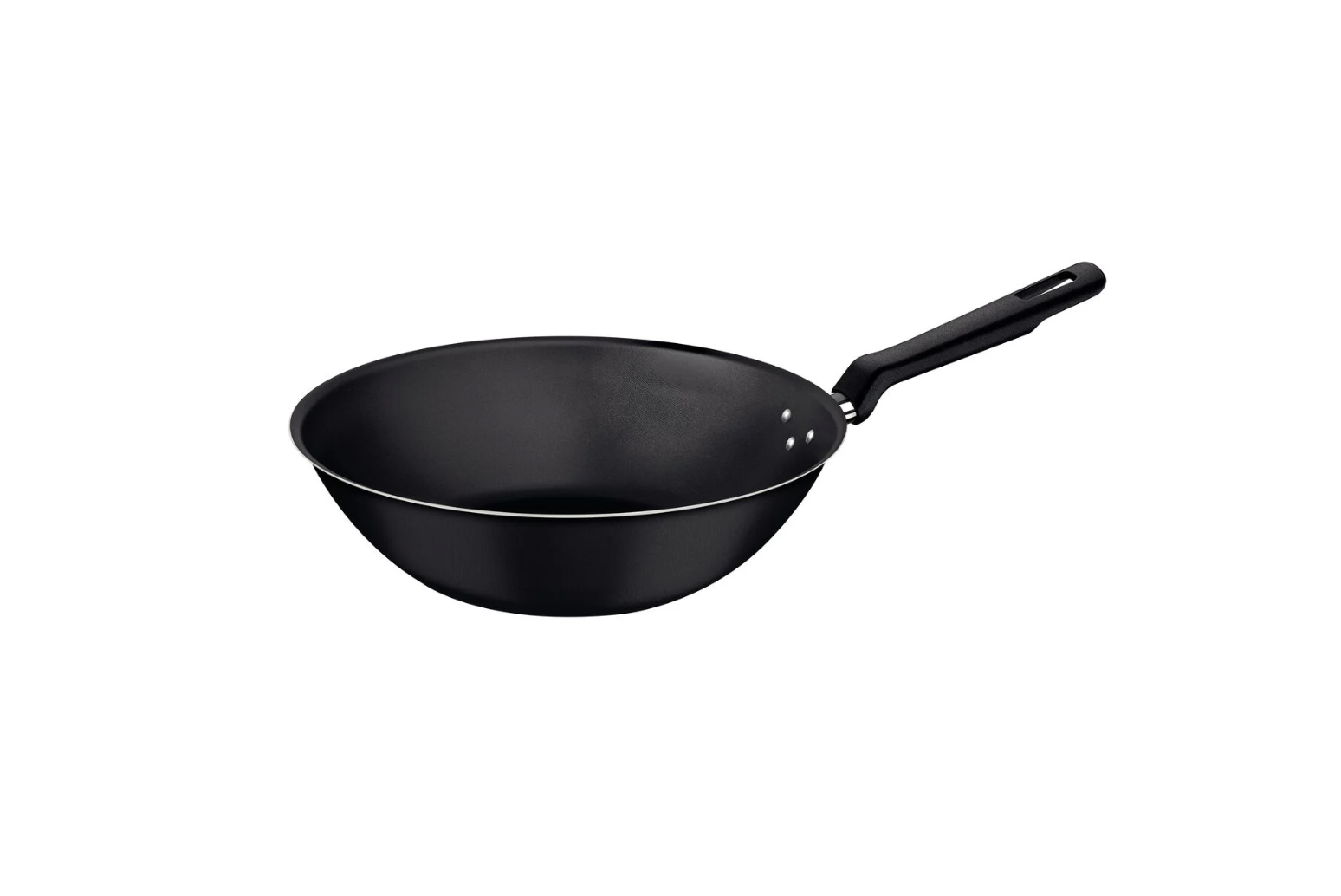 Wok Tramontina Loreto en Aluminio con Revestimiento Interno y Externo Antiadherente Starflon Max Grafito 28 cm 3,6 L