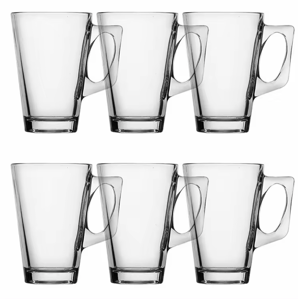 Juego de 6 tazas de Café 130ML