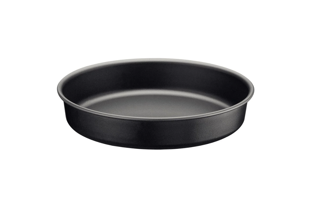 Molde para hornear Tramontina Brasil en aluminio con revestimiento interno y externo antiadherente Starflon Max grafito 26 cm 2,4 L
