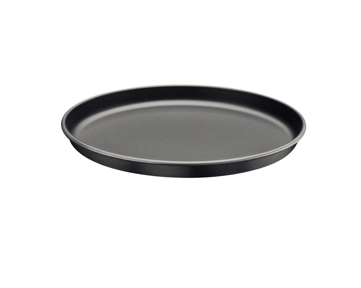 Asadera para pizza Tramontina Brasil en aluminio con revestimiento interno y externo antiadherente Starflon Max grafito 30 cm 1,8 L