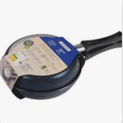 Omeletera Tramontina Ravena en Aluminio con Revestimiento Interno Antiadherente Starflon Max con Mangos Baquelita 20 cm Azul


