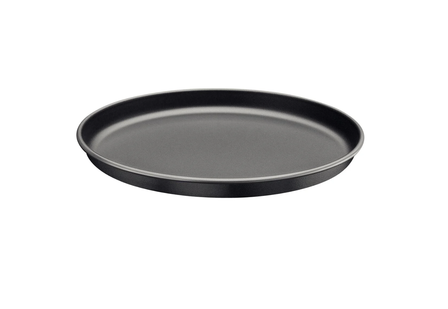 Asadera para pizza Tramontina Brasil en aluminio con revestimiento interno y externo antiadherente Starflon Max grafito 35 cm 2,5 L