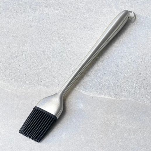 Pincel Acero Con Brocha Silicona 31cm