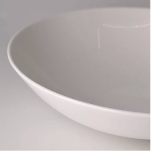 Plato Hondo Ceramica blanca 22,5cm
