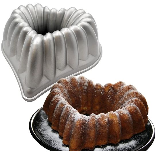 Tortera Anti adherente en Aluminio Grueso con Forma de Corazon 26x25