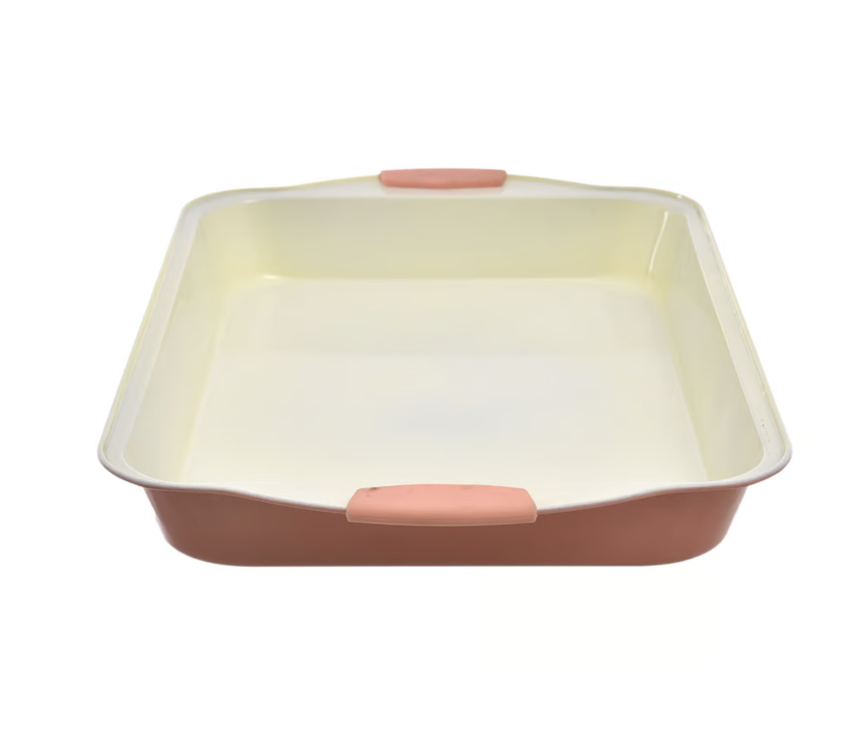 Asadera antiadherente con asas de silicona 35x23x5cm