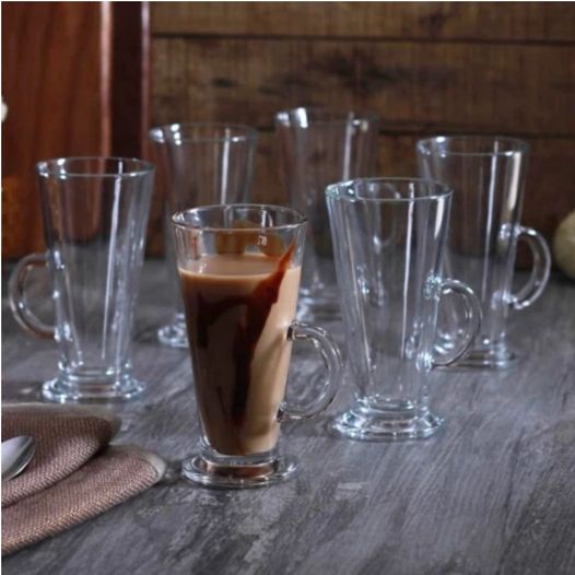 Juego De 6 Tazas Cappuccino Dolce Gusto Acapulco 300ml
