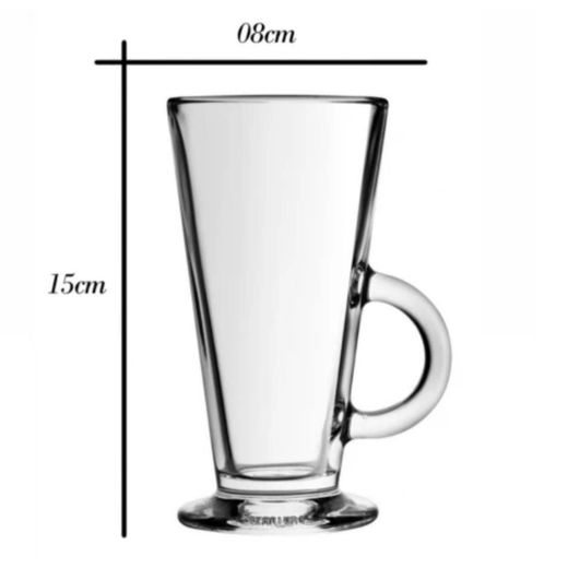 Juego De 6 Tazas Cappuccino Dolce Gusto Acapulco 300ml