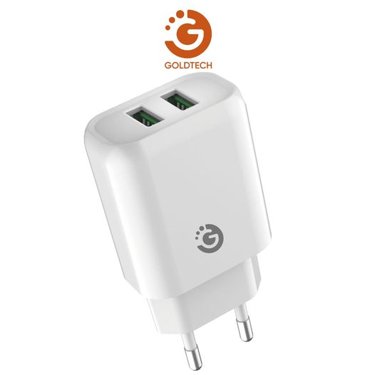 Adaptador 2 USB 2.4A 220 GoldTech