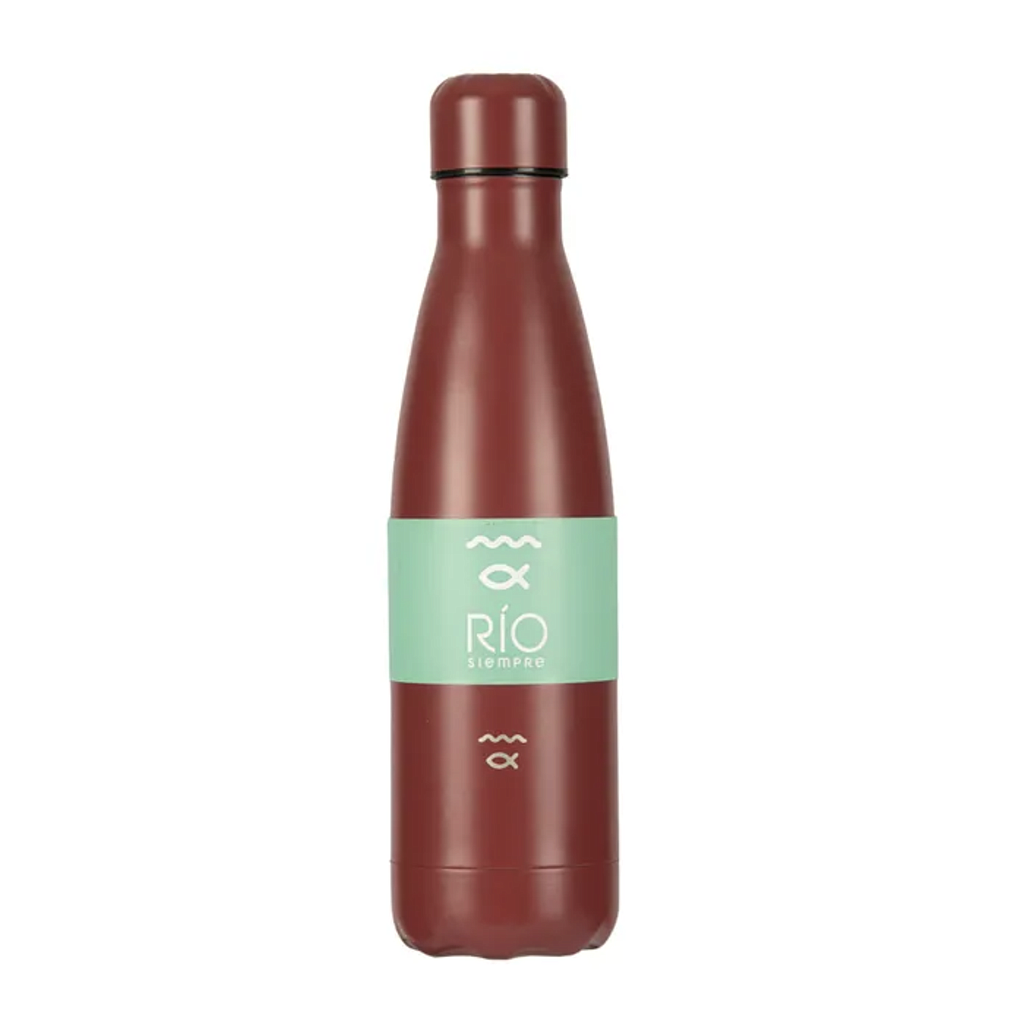 Botella de Acero con Tapa de rosca Rio