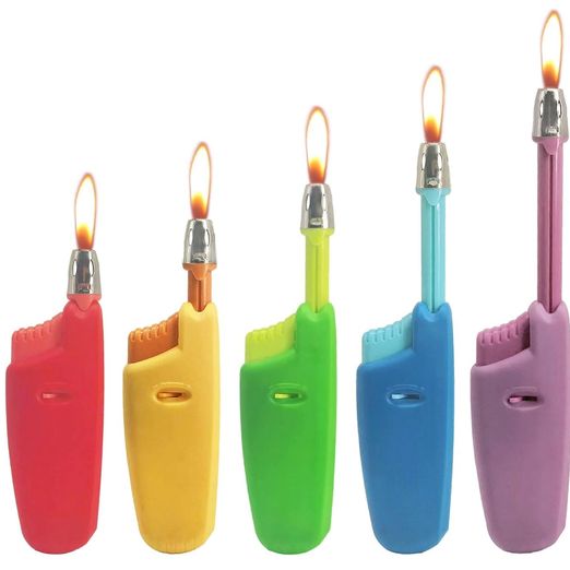 Encendedor de velas de cuello largo ajustable