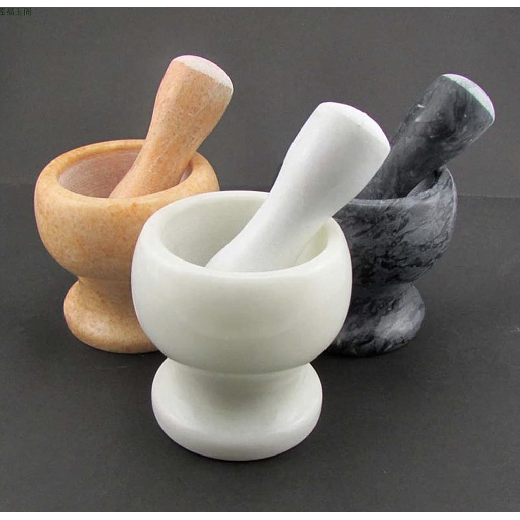 Mortero para Especias en Marmol 9cm
