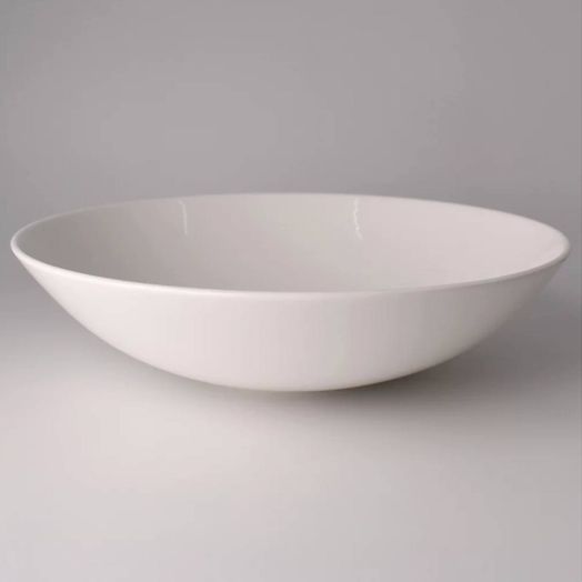 Plato Hondo Ceramica blanca 22,5cm