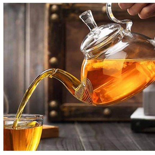 Tetera vidrio borosilicato 800ml