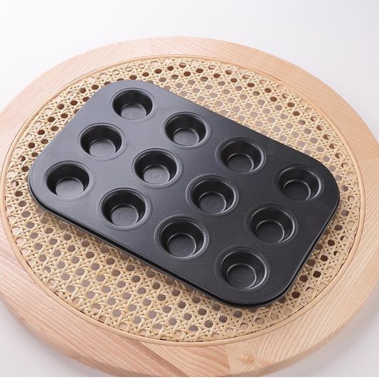 Molde Antiadherente para minis CupCakes 26,5x18,5x2,5 cm