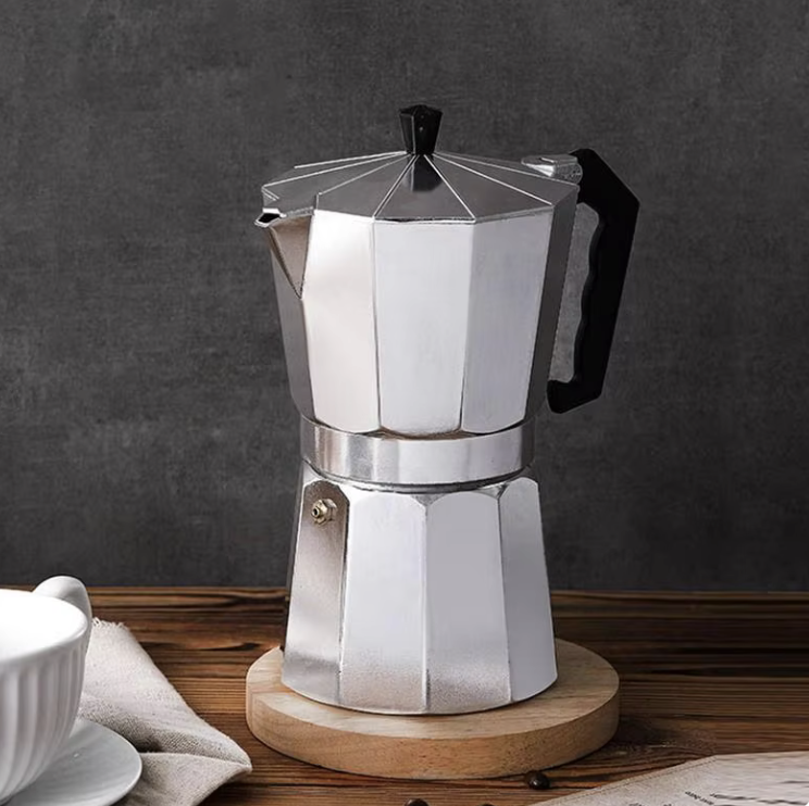 Cafetera Italiana 9 Tazas en Aluminio 450Ml