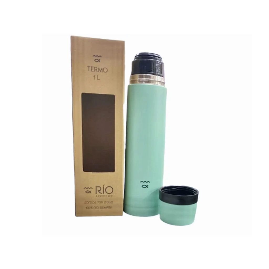 Termo Rio 1000Ml Verde Claro