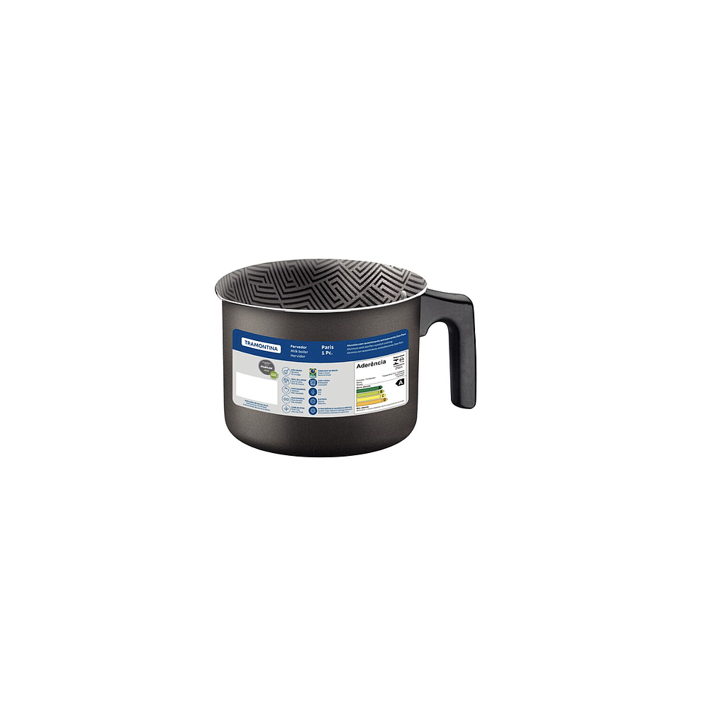 Hervidor Tramontina Paris en Aluminio con Revestimiento Interno y Externo con Antiadherente Starflon Max Plomo 10 cm 0,8 L