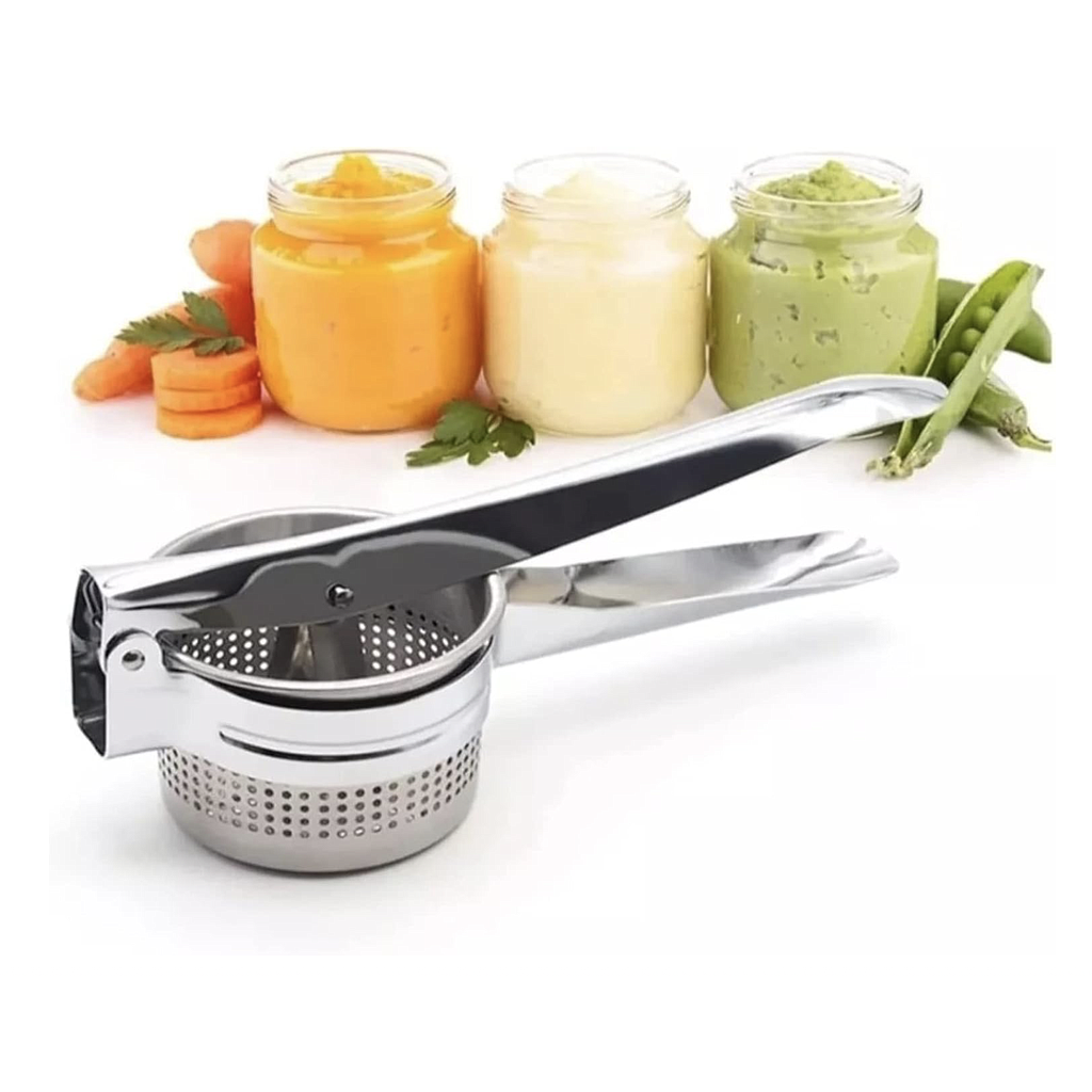 Puretera de acero inoxidable, prensa de frutas y verduras, exprimidor