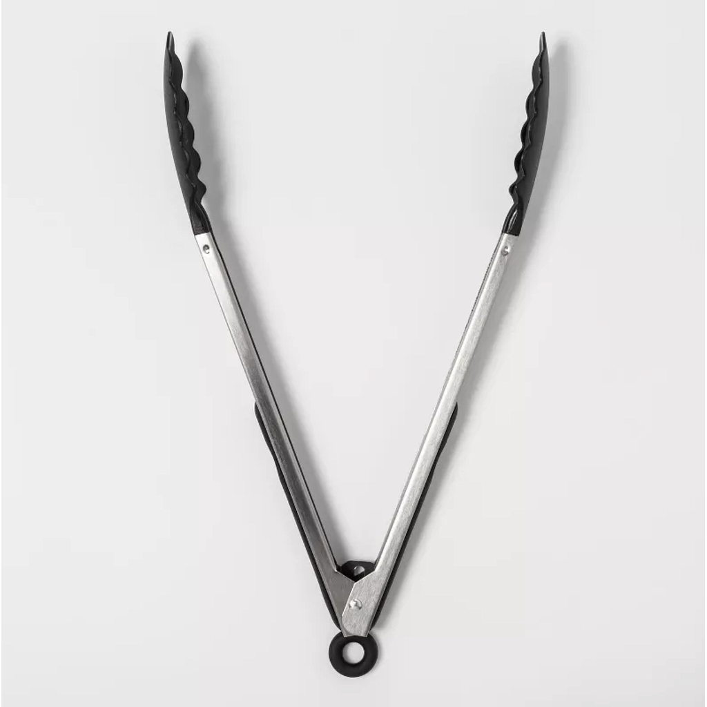 Pinza de Acero con Puntas en Silicona 35 cm
