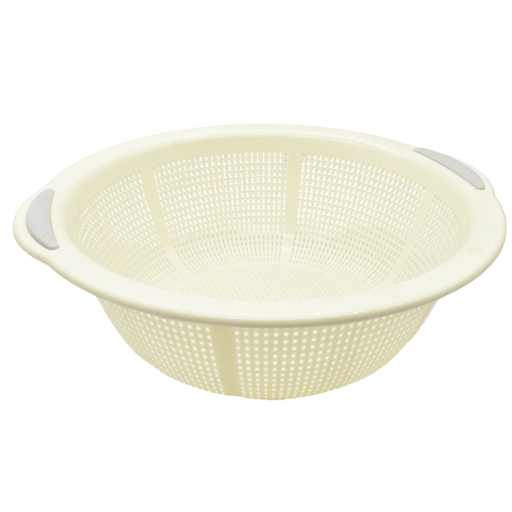 Colador de plástico Beige 27x10cm