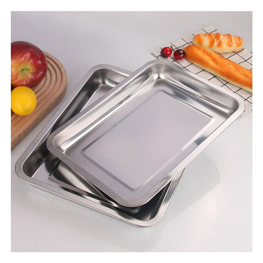 Bandeja de Acero 36x27x4,8cm