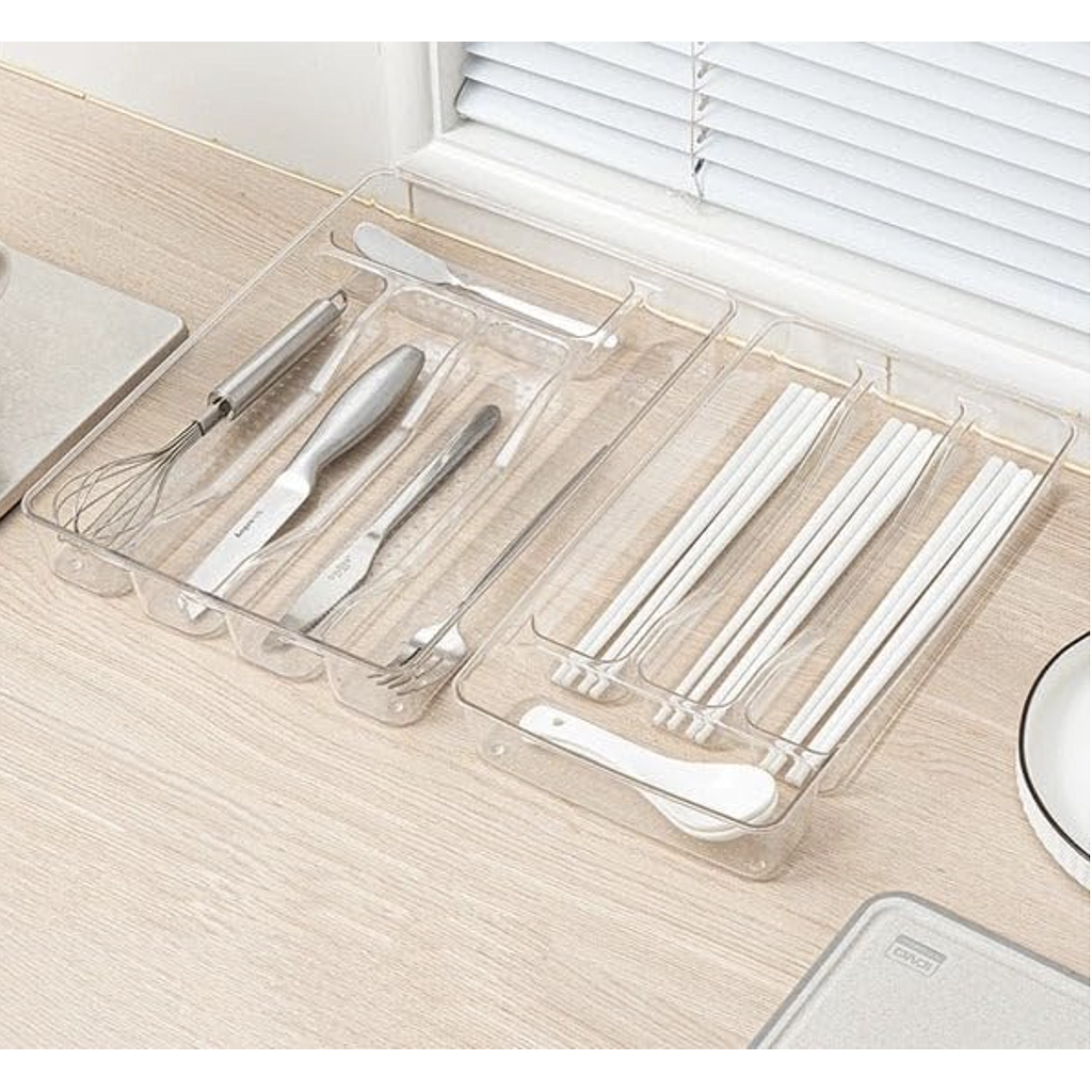 Cubertera o Bandeja Organizadora en acrílico33x24x4.5cm