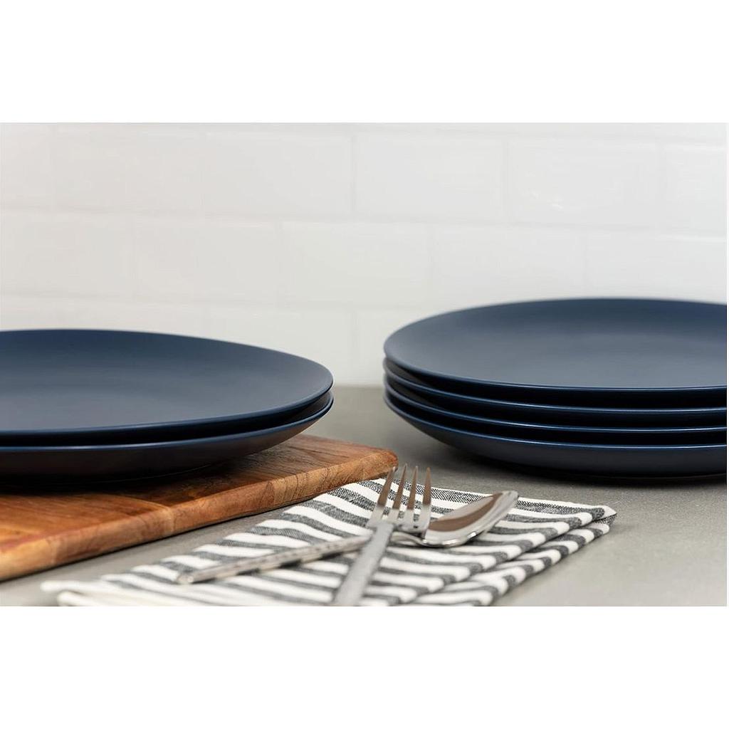 Plato Mirinno de Ceramica 27 cm Azul