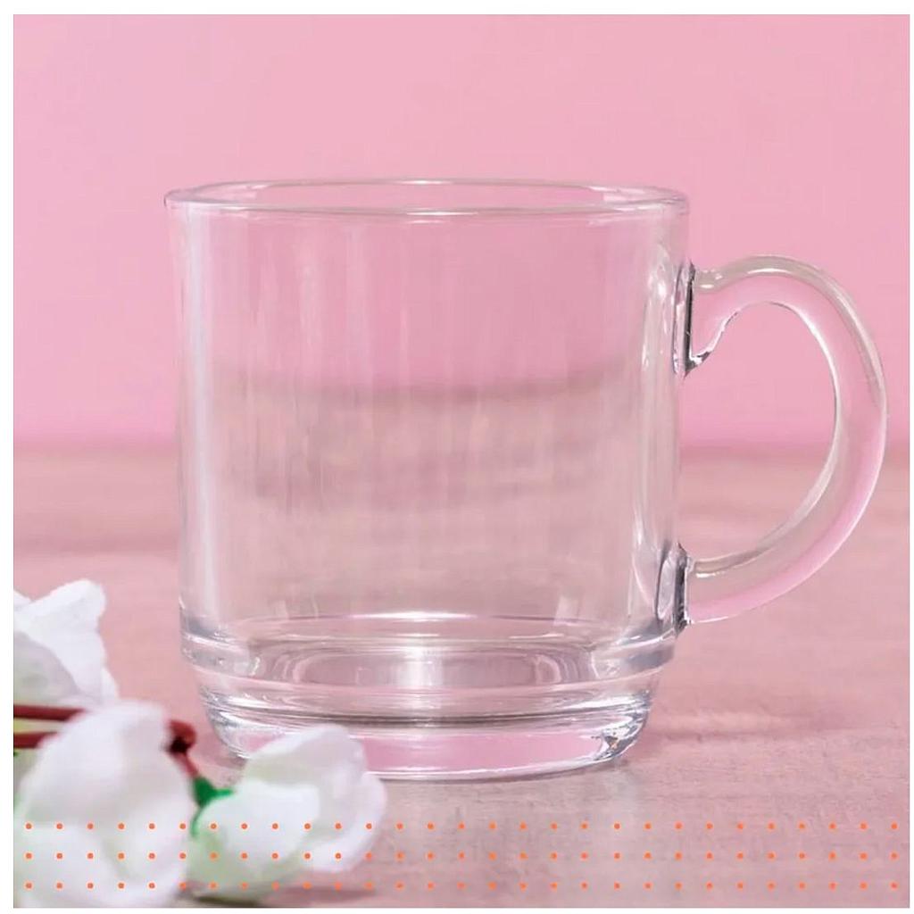 Taza, Jarro, Mug de Vidrio Aspen Nadir 300ml Apilables