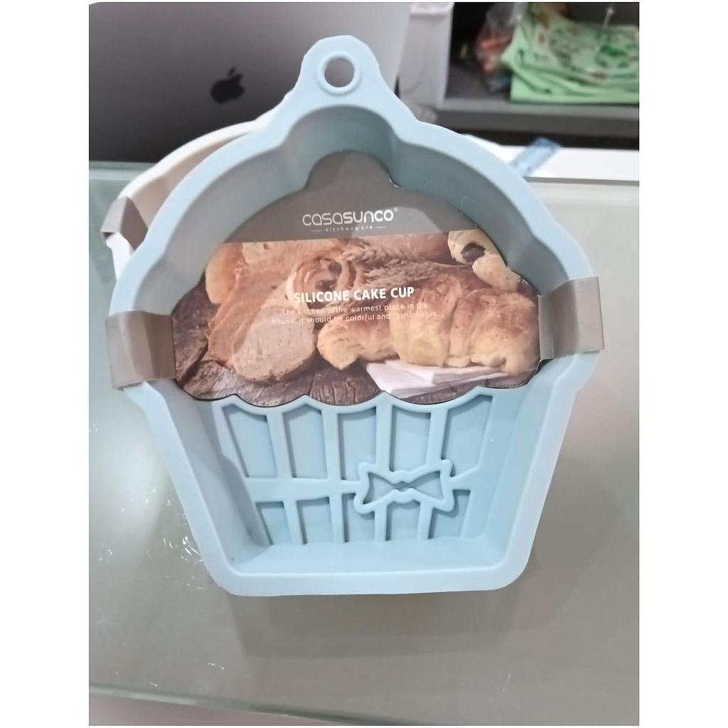 Molde Casasunco de Silicona mini Cake 14x14x4