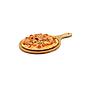 Tabla pizzera de madera 26cm