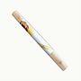 Rodillo Frances para amasar de madera 28x2.8cm