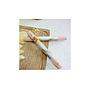 Rodillo Frances para amasar de madera 28x2.8cm