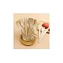 Tenedor descartable madera x20 unidades 16x2,5 cm