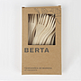 Tenedor descartable madera x20 unidades 16x2,5 cm