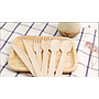 Cuchillos de Madera descartables x 20 unidades