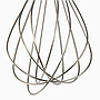 Batidor Manual de Acero Inoxidable Duradero 30 cm