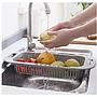 Colador Escurridor plegable de cocina para frutas y Vegetales 35x19x8cm