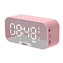 Reloj despertador Kimiso K10 con parlante, apoya celular, despertador control de temperatura y alarma.