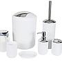 Set Baño 6 Piezas Elegante