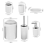 Set Baño 6 Piezas Elegante