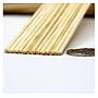 Palitos Brochette Madera Bambú 25x2,5 cm 80 piezas