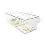 Organizador Acrilico Rectangular para Heladera 27x10x7,2cm.