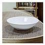Bowl 26cm en Ceramica Blanca Lisa