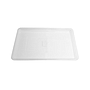 Escurridor en Acero Blanco con Asas de Madera 40x30x10cm