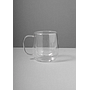 Taza de Vidrio Doble Pared 250ml