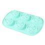 Molde de silicona con formas de Rosas 29x17x3cm