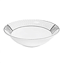 Bowl 15,5 cm blanco con detalles en Negro