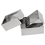Set de 3 moldes para postres cuadrados 12,15 y 18cm
