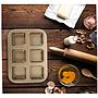 Molde antiadherente para Brownie cuadrados 26.5*18.5*2.3 cm